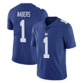 Parkc NY.Giants #1 Malik Nabers Player Royal Limited Vapor Untouchable Home Game Stitched Jerseys