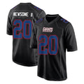 Parkc NY.Giants #20 Greg Newsome II Player Carbon Fashion Limited Home Game Stitched Jerseys