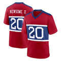 Parkc NY.Giants #20 Greg Newsome II Player Red Century Home Game Stitched Jerseys