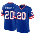 Parkc NY.Giants #20 Greg Newsome II Player Royal Classic Home Game Stitched Jerseys