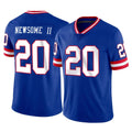 Parkc NY.Giants #20 Greg Newsome II Player Royal Classic Vapor Home Game Stitched Jerseys
