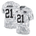 Parkc NY.Giants #21 Paulson Adebo Player Arctic Camo Salute To Service Limited Game Stitched Jerseys