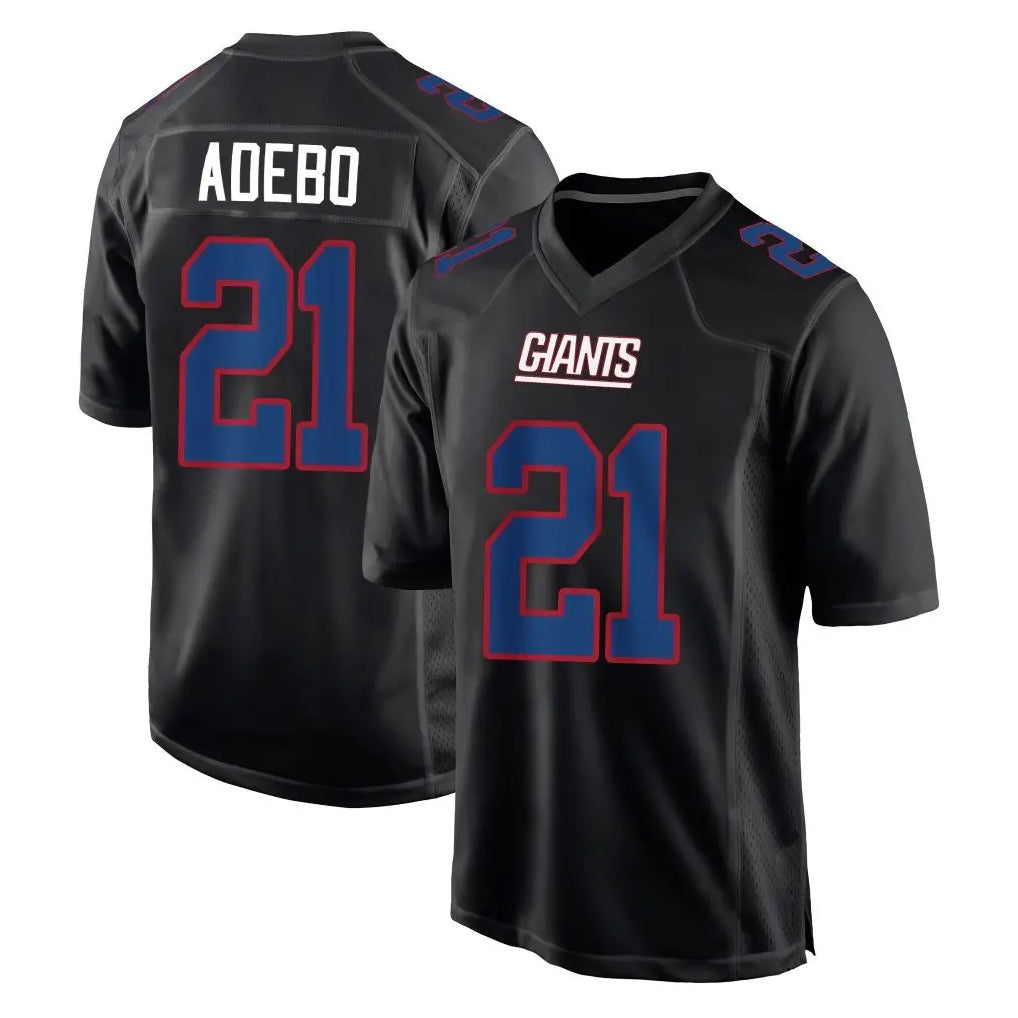 Parkc NY.Giants #21 Paulson Adebo Player Carbon Fashion Limited Home Game Stitched Jerseys