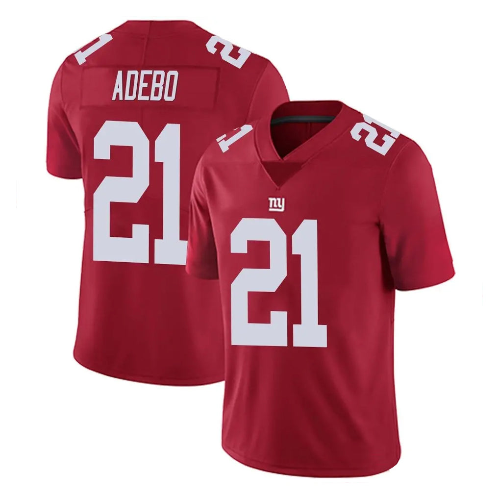 Parkc NY.Giants #21 Paulson Adebo Player Red Limited Vapor Untouchable Home Game Stitched Jerseys
