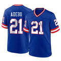 Parkc NY.Giants #21 Paulson Adebo Player Royal Classic Home Game Stitched Jerseys