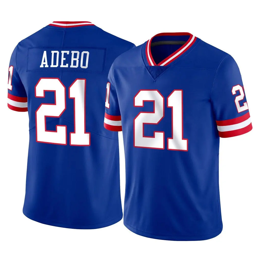 Parkc NY.Giants #21 Paulson Adebo Player Royal Classic Vapor Home Game Stitched Jerseys