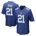 Parkc NY.Giants #21 Paulson Adebo Player Royal Home Game Stitched Jerseys