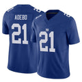 Parkc NY.Giants #21 Paulson Adebo Player Royal Limited Vapor F.U.S.E. Home Game Stitched Jerseys