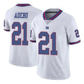 Parkc NY.Giants #21 Paulson Adebo Player White Color Rush Home Game Stitched Jerseys