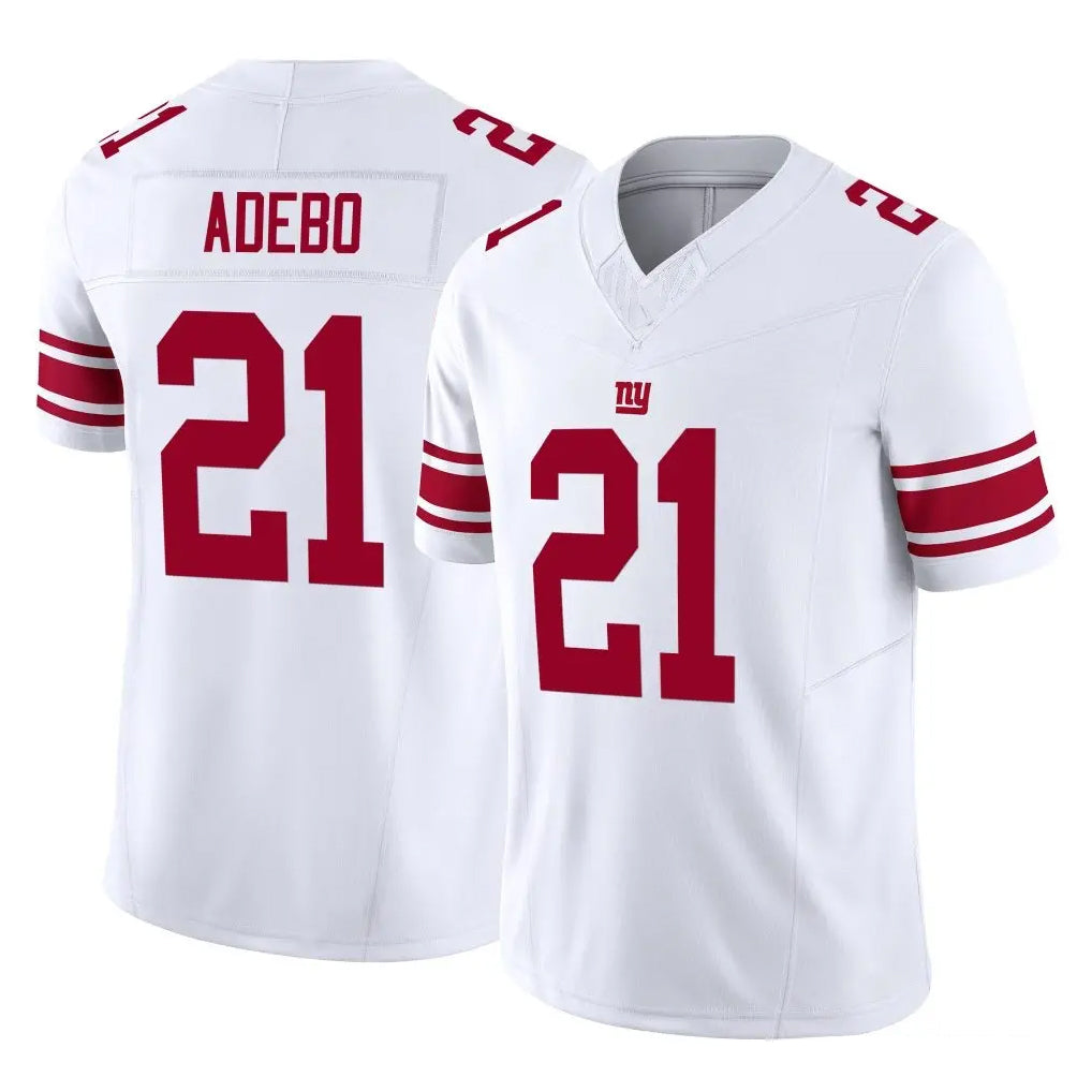 Parkc NY.Giants #21 Paulson Adebo Player White Limited Vapor F.U.S.E. Home Game Stitched Jerseys