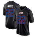 Parkc NY.Giants #22 Najee Harris Player Carbon Fashion Limited Home Game Stitched Jerseys