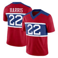 Parkc NY.Giants #22 Najee Harris Player Red Century Vapor F.U.S.E. Home Game Stitched Jerseys