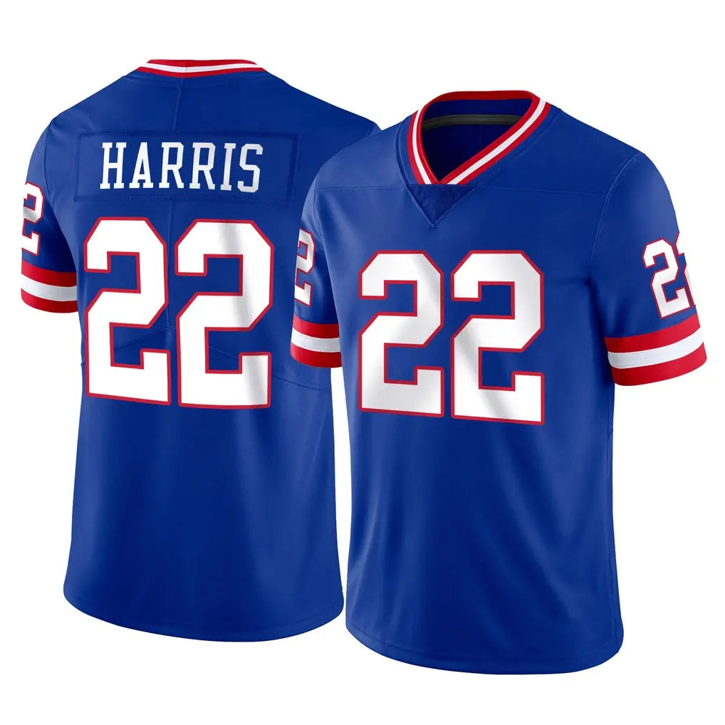 Parkc NY.Giants #22 Najee Harris Player Royal Classic Vapor Home Game Stitched Jerseys