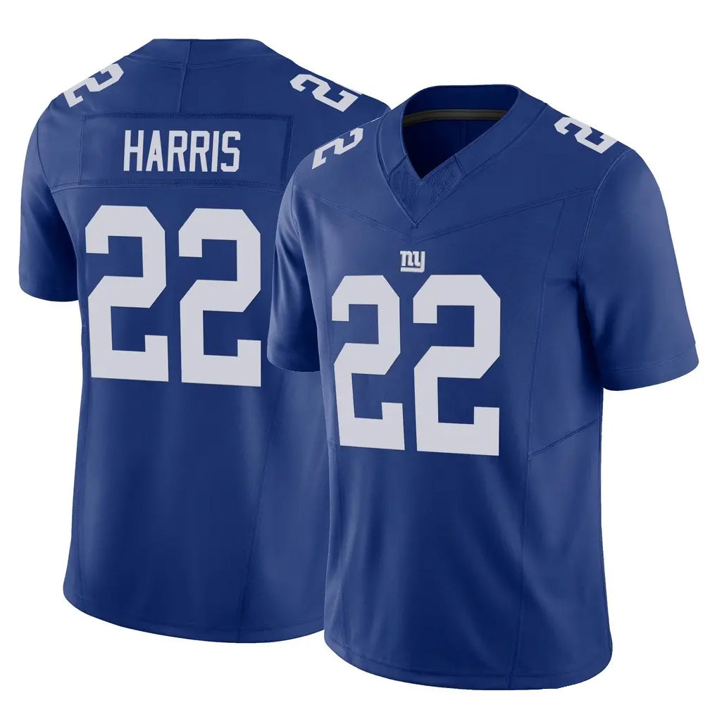 Parkc NY.Giants #22 Najee Harris Player Royal Limited Vapor F.U.S.E. Home Game Stitched Jerseys