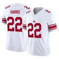 Parkc NY.Giants #22 Najee Harris Player White Limited Vapor F.U.S.E. Home Game Stitched Jerseys