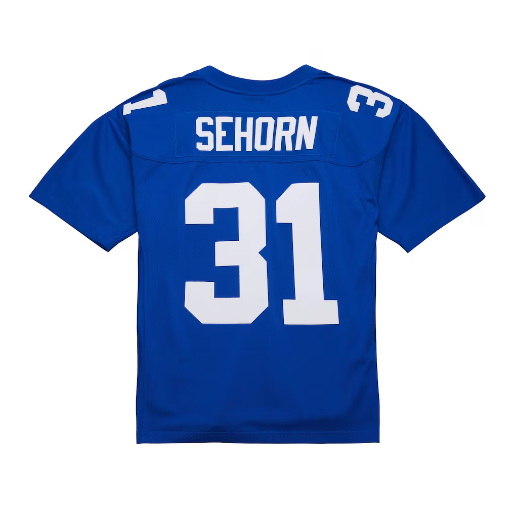 Parkc NY.Giants #31 Jason Sehorn Mitchell & Ness Royal 2000 Legacy Replica Jersey