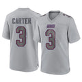 Parkc NY.Giants #3 Abdul Carter Player Gray Atmosphere Fashion Limited Game Stitched Jerseys