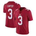 Parkc NY.Giants #3 Abdul Carter Player Red Limited Vapor Untouchable Home Game Stitched Jerseys