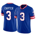 Parkc NY.Giants #3 Abdul Carter Player Royal Classic Vapor Home Game Stitched Jerseys