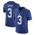Parkc NY.Giants #3 Abdul Carter Player Royal Limited Vapor Untouchable Home Game Stitched Jerseys