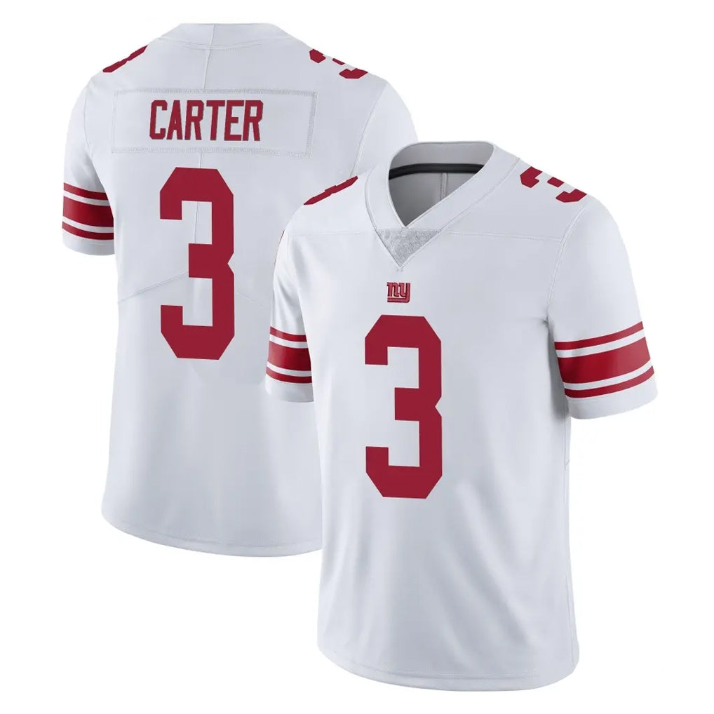 Parkc NY.Giants #3 Abdul Carter Player White Limited Vapor Untouchable Home Game Stitched Jerseys