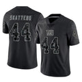Parkc NY.Giants #44 Cam Skattebo Player Black Limited Reflective Home Game Stitched Jerseys