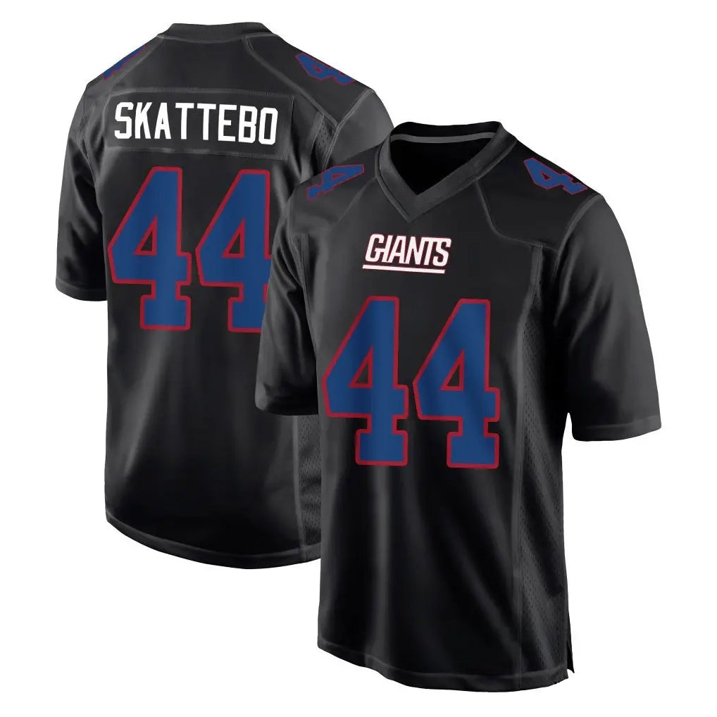 Parkc NY.Giants #44 Cam Skattebo Player Carbon Fashion Limited Home Game Stitched Jerseys