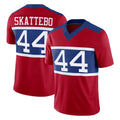 Parkc NY.Giants #44 Cam Skattebo Player Red Century Vapor F.U.S.E. Home Game Stitched Jerseys