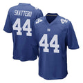 Parkc NY.Giants #44 Cam Skattebo Player Royal Home Game Stitched Jerseys