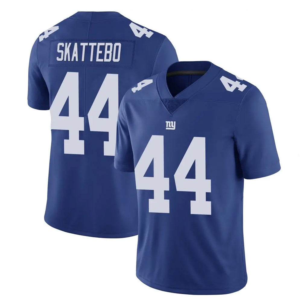 Parkc NY.Giants #44 Cam Skattebo Player Royal Limited Vapor Untouchable Home Game Stitched Jerseys