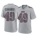 Parkc NY.Giants #49 Tremaine Edmunds Player Gray Atmosphere Fashion Limited Game Stitched Jerseys