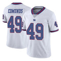 Parkc NY.Giants #49 Tremaine Edmunds Player White Color Rush Home Game Stitched Jerseys