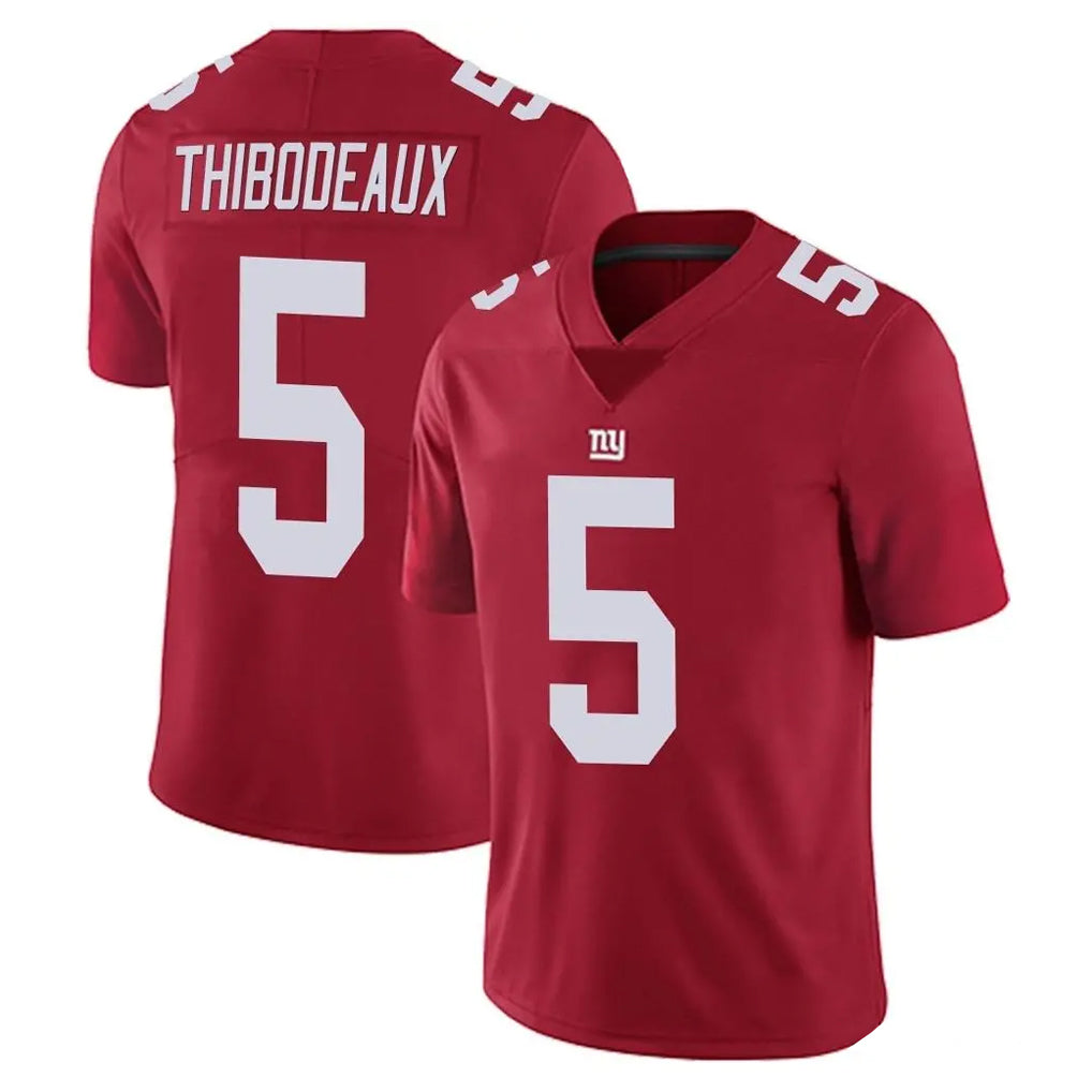 Parkc NY.Giants #5 Kayvon Thibodeaux Player Red Limited Vapor Untouchable Home Game Stitched Jerseys