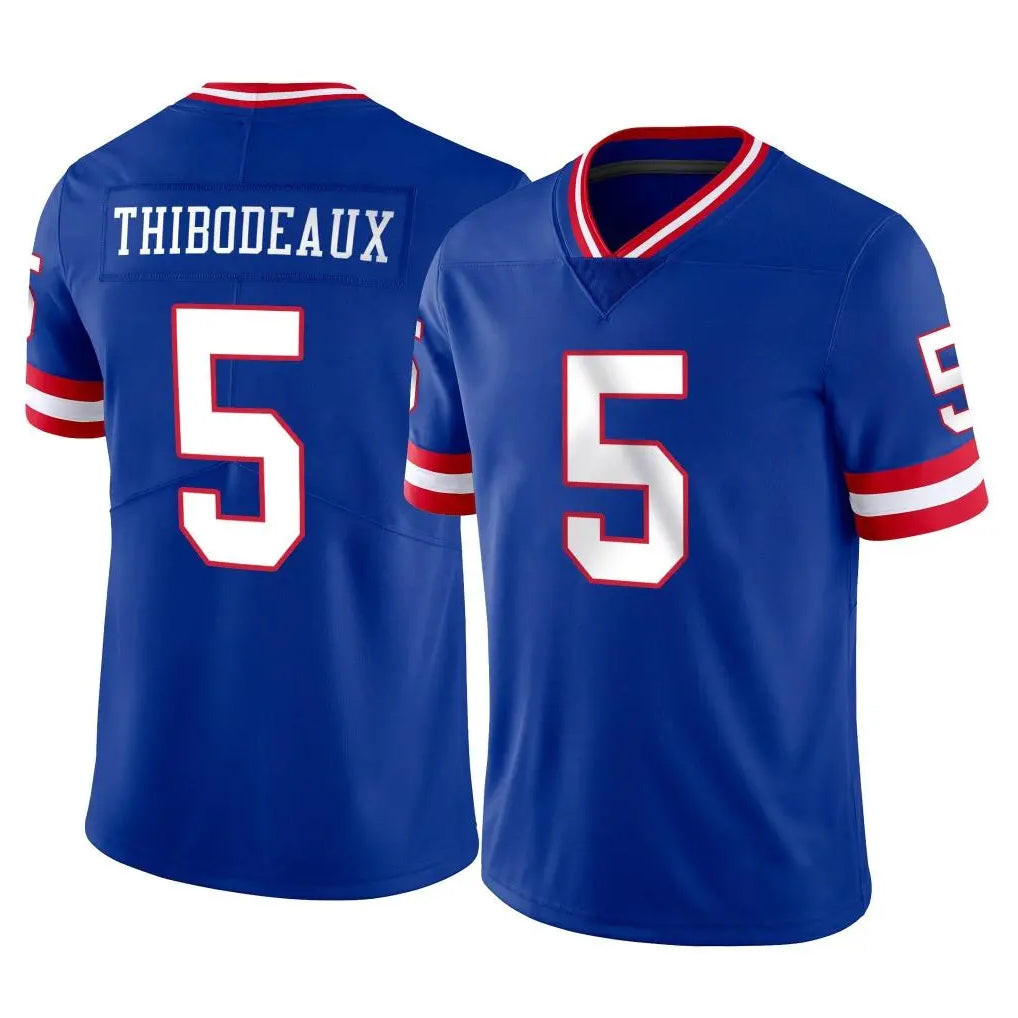 Parkc NY.Giants #5 Kayvon Thibodeaux Player Royal Classic Vapor Home Game Stitched Jerseys