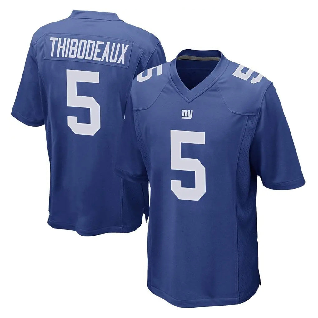 Parkc NY.Giants #5 Kayvon Thibodeaux Player Royal Home Game Stitched Jerseys