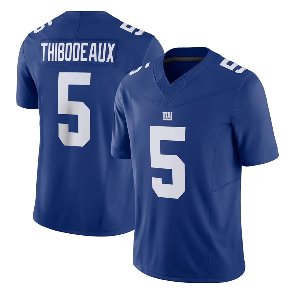 Parkc NY.Giants #5 Kayvon Thibodeaux Player Royal Limited Vapor F.U.S.E. Home Game Stitched Jerseys