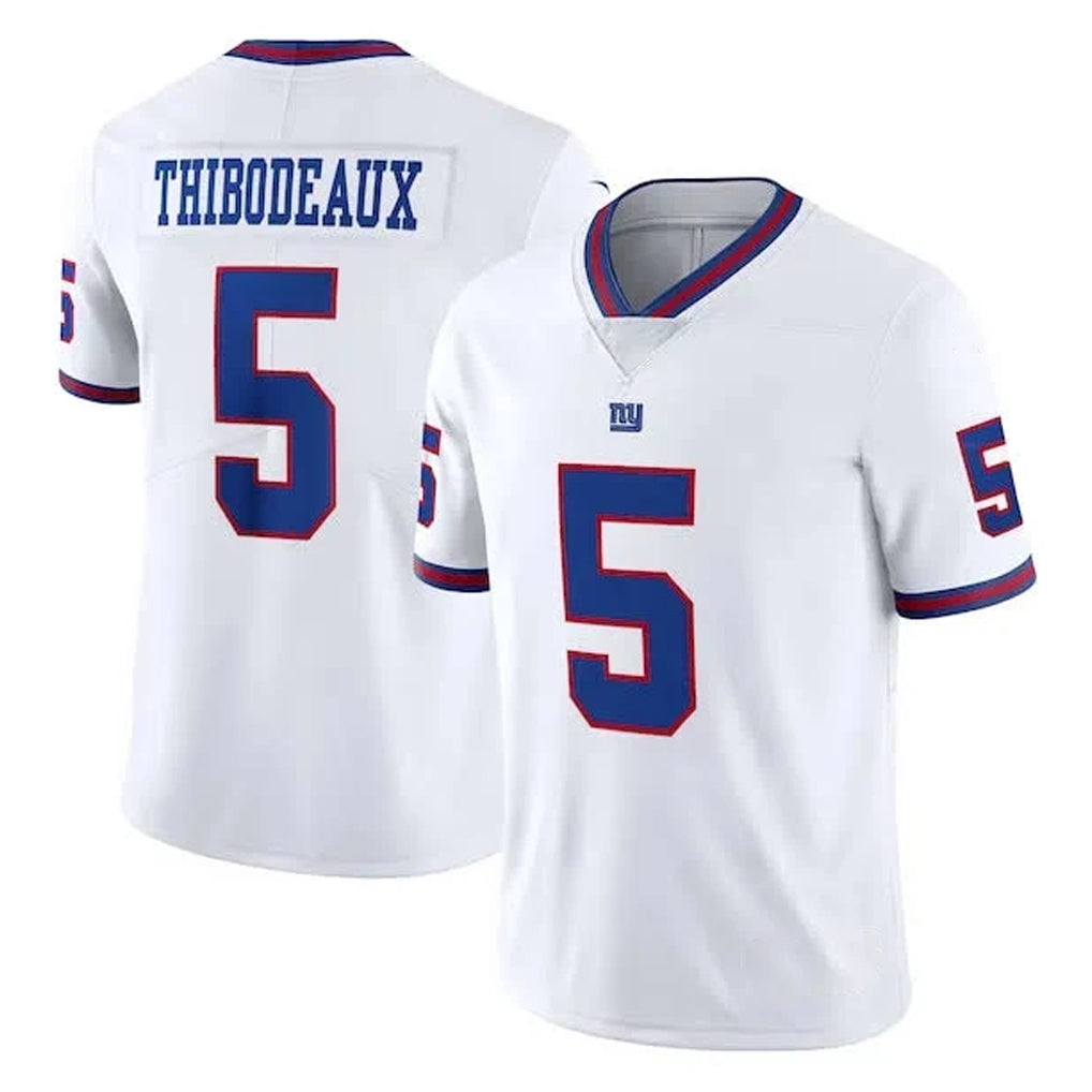 Parkc NY.Giants #5 Kayvon Thibodeaux Player White Color Rush Home Game Stitched Jerseys