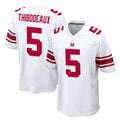 Parkc NY.Giants #5 Kayvon Thibodeaux Player White Home Game Stitched Jerseys