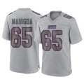 Parkc NY.Giants #65 Francis Mauigoa Player Gray Atmosphere Fashion Limited Game Stitched Jerseys