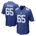 Parkc NY.Giants #65 Francis Mauigoa Player Royal Home Game Stitched Jerseys