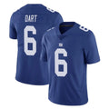 Parkc NY.Giants #6 Jaxson Dart Player Royal Limited Vapor Untouchable Home Game Stitched Jerseys