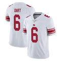 Parkc NY.Giants #6 Jaxson Dart Player White Limited Vapor Untouchable Home Game Stitched Jerseys