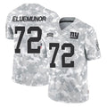 Parkc NY.Giants #72 Jermaine Eluemunor Player Arctic Camo Salute To Service Limited Game Stitched Jerseys