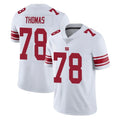 Parkc NY.Giants #78 Andrew Thomas Player White Limited Vapor Untouchable Home Game Stitched Jerseys