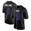 Parkc NY.Giants #8 Jevon Holland Player Carbon Fashion Limited Home Game Stitched Jerseys