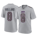 Parkc NY.Giants #8 Jevon Holland Player Gray Atmosphere Fashion Limited Game Stitched Jerseys