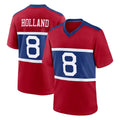 Parkc NY.Giants #8 Jevon Holland Player Red Century Home Game Stitched Jerseys