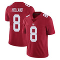 Parkc NY.Giants #8 Jevon Holland Player Red Limited Vapor Untouchable Home Game Stitched Jerseys