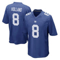 Parkc NY.Giants #8 Jevon Holland Player Royal Home Game Stitched Jerseys