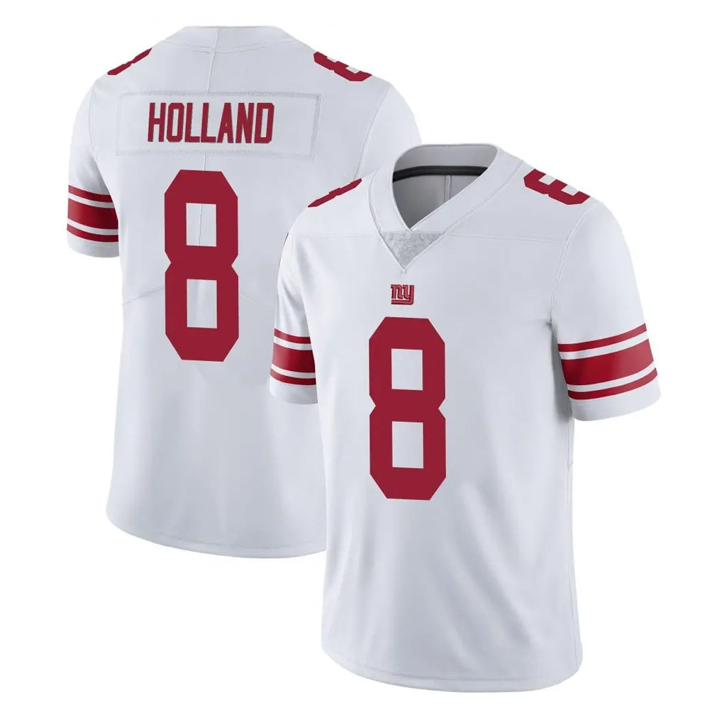 Parkc NY.Giants #8 Jevon Holland Player White Limited Vapor Untouchable Home Game Stitched Jerseys